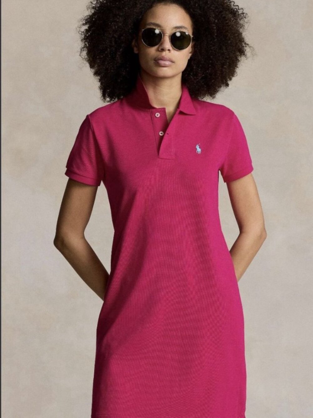 Polo Ralph Lauren The Mesh Mini Polo Dress Size XS Pink Country Club Preppy
